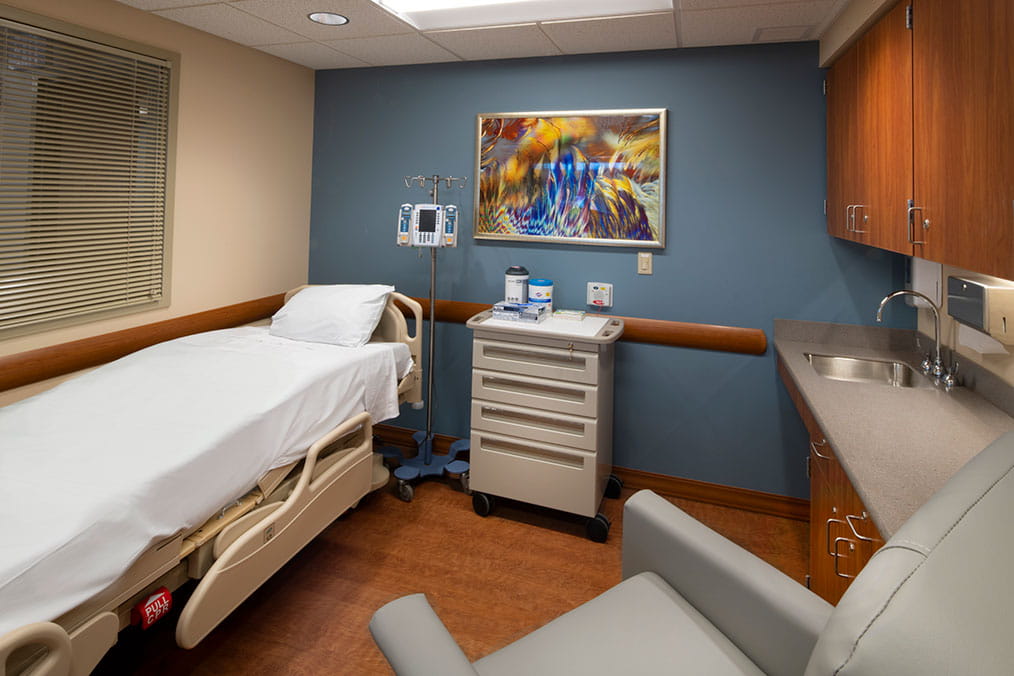 Private treatment room, Shenango Valley campus